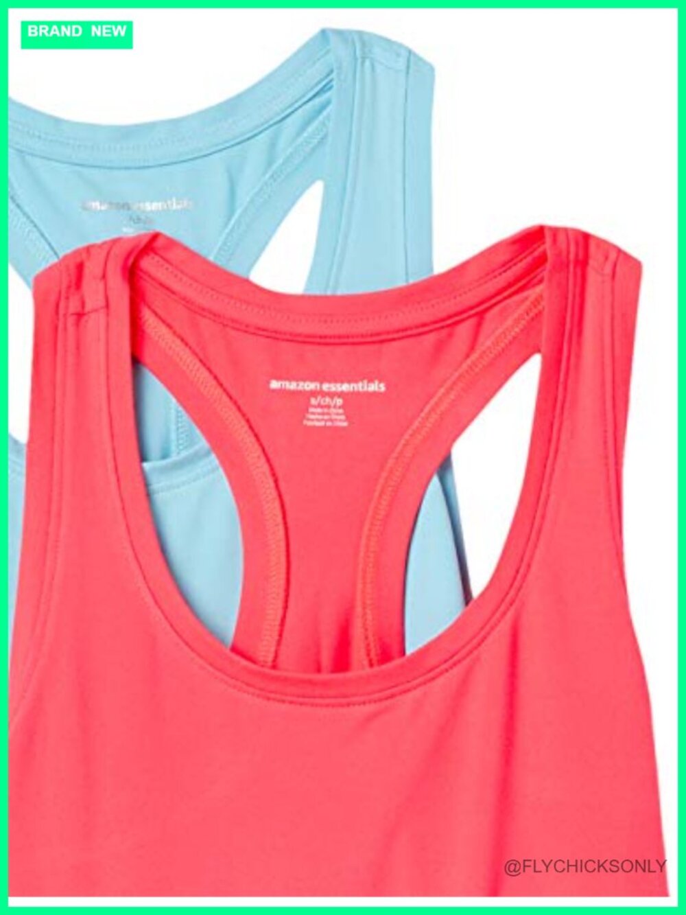 Active Quick Dry Tech Stretch Racerback Tank Top, Multipack - Picture 4 of 6
